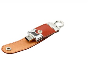 Clé USB en cuir PU la plus vendue, 8 Go, 4 Go, 16 Go, 32 Go, 64 Go, clé USB en forme de clé, clé USB en forme de clé - Product Image 3