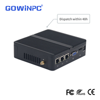 Mini PC Industrial Intel de 12.ª Generación N100 N97 N95, 3LAN 2COM, Compatible con Windows 11, Linux Ubuntu, Sin Ventilador, Resistente al Polvo, 16 GB de RAM, SSD/HDD