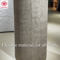 Placage flexible panneau de pierre artificielle luxe extérieur et intérieur décoratif mur pierre ne tombera pas d'ici 50 ans
