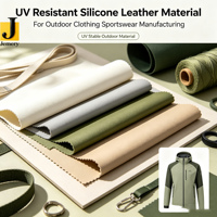 Tissu en cuir végétalien durable Jemery pour équipement de randonnée et vêtements d'extérieur