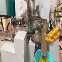 Machine d'emballage automatique sur mesure pour barres de chocolat longues en aluminium, scellage à chaud haute efficacité
