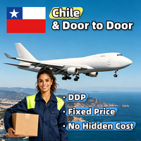 Agente de Envíos de China a Chile DDP por Alibaba-express, Transitario Puerta a Puerta, Precio Fijo, Sin Tarifas Adicionales, Agente de Carga Aérea