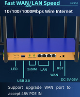 Router Industrial de Red Inalámbrica HC952 5G WIFI6 de Doble Banda OpenWrt, Precio de Fábrica, Admite Conexiones de Múltiples Dispositivos