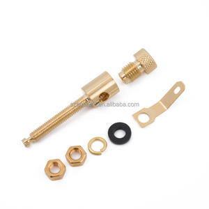 M4 Audio-Terminal-Binde pfosten aus vergoldetem Messing mit Hochstrom-Lautsprecherverstärker-Lautsprecher anschluss mit 4-mm-Bananenbuchse - Product Image 4