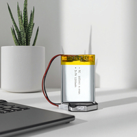 Baterai Lithium polimer 103040 tersedia 1200mAh 3.7v baterai Lithium Pak lunak baterai Lithium Ternary