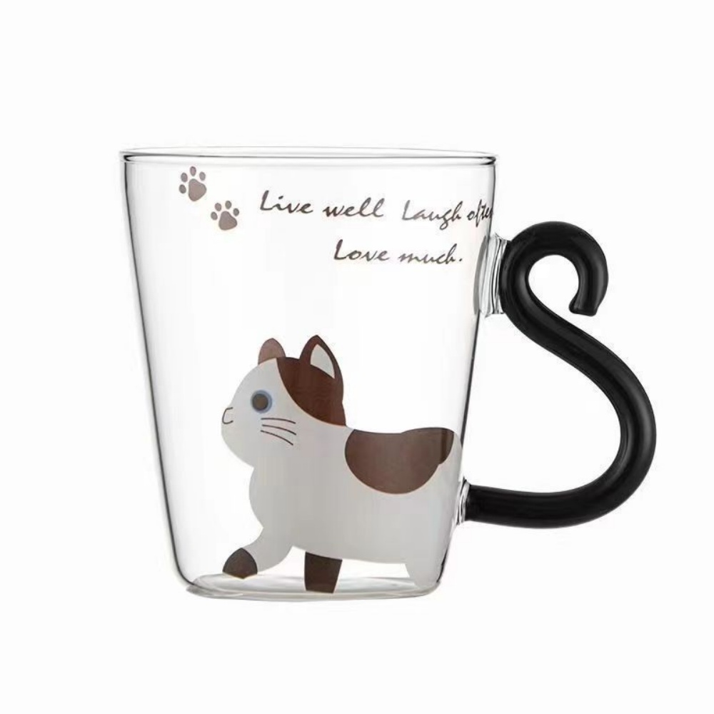 Cute Lucky Cat Mugs - Whimsical Ceramic Drinks Vessels