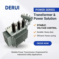 Transformateur triphasé immergé dans l'huile à bobinage en aluminium haute fiabilité 15 kV Groupe vectoriel Dyn11 Convertisseur de puissance pour usage industriel
