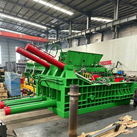 Compacteur de balles hydraulique en alliage métallique avec moteur - Presse horizontale pour le recyclage des déchets de fer, d'acier et d'aluminium
