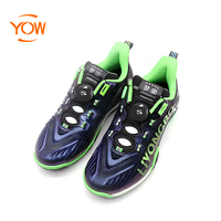 Nouvelles lacets de chaussures en plastique automatiques sans nœuds, de haute qualité, avec boucle rotative, pour le golf, noirs