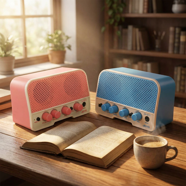 JOYO JA-02 II Mini Rechargeable Portable ABS Material Electric Guitar Amplifier Sound System