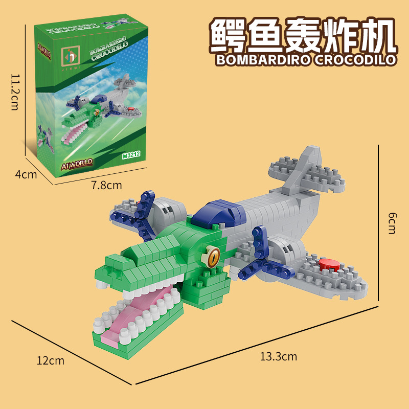 Combattant M3212-crocodile 264pcs