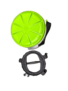 Portable <strong>Plastic</strong> Car Washing Water Storage Bucket With Dolly And Sand Filter Net For Car Cleaning - Product Image 1