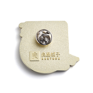 Custom Logo Irregular Tourist Souvenir Gift Zongzi Metal <b>Pin</b> <b>Badge</b> - Product Image 5