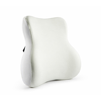 Coussin de siège lombaire ergonomique chauffant pour correction de posture, en mousse à mémoire de forme, lavable, couleur personnalisable pour bureau et maison