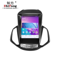 Android 13 Tesla pantalla coche reproductor Multimedia Radio navegación GPS para Ford Ecosport 2013-2017 8 + 128GB 4G Bluetooth
