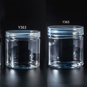 Clear Plastic Jar Squar Plastic Jar 700ml Transparent Clear Pet Square Plastic Jar With Screw Lid For Food
