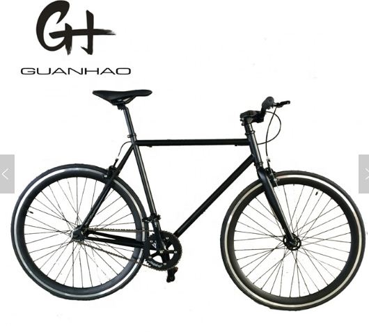 700c хорошая цена, V тормоз, фиксированная шестерня, Односкоростной велосипед, толстый 700C красный фиксирующий цикл