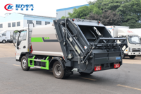 Camion poubelle diesel JAC 4x2 240L à prix d'usine avec contrôle automatisé à vendre – Camion poubelle compact