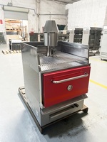 Four à barbecue commercial en acier inoxydable à bois et charbon de bois Libermann, équipement de cuisine pour steakhouse, vente directe usine