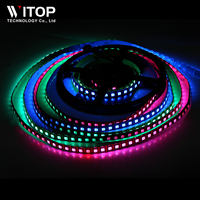 Светодиодная лента WS2815 SK6813 RGB, 5 м, для наружного декоративного освещения, 12 В, с функцией восстановления после обрыва, индивидуально адресуемая пиксельная лента