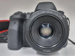 Appareil photo numérique reflex numérique plein format HFT Professional EOS <span class=keywords><strong>6D</strong></span> <span class=keywords><strong>Mark</strong></span> II avec objectif EF 50 mm F/<span class=keywords><strong>1</strong></span>.8 STM, vidéo Full HD 1080p, vente en gros - Product Image 6