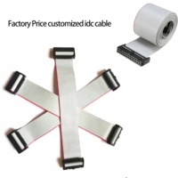 Kabel Flat IDC 2-20pin Pitch 1.27mm Kustom untuk Sistem Catu Daya