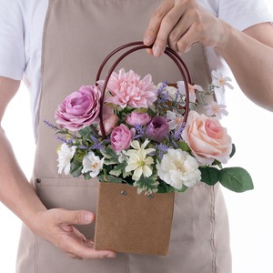 CallaFloral Ensemble de bouquets de fleurs artificielles en tissu tissé plastique pour mariage, décoration intérieure et accessoires de photographie CF01465 - Product Image 2