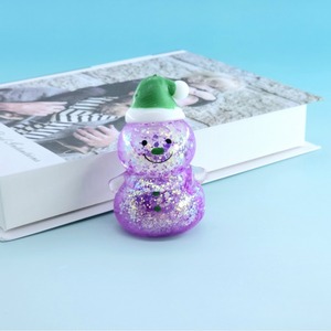 Christmas Santa Claus Tpr Maltose Textured Glitter Squeeze Toy Simulated Doll Slow Rebound Stress Relief Fidget Toy - Product Image 3