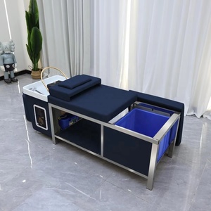 Lit de spa japonais pour thérapie capillaire et massage, grande capacité, sans plomberie, avec réservoir d'eau intégré - Product Image 3