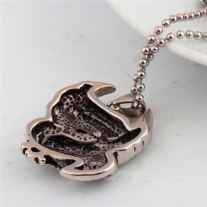 Collar de acero inoxidable con colgante de águila para mujer, diseño de zodiaco animal a la moda, regalo de joyería, cadena de 60cm - Product Image 4