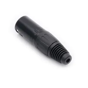 XLR Male Female 3 Pin Audio Mikrofon Kabel Konektor Sinyal NC3FXX-B NC3MXX-B