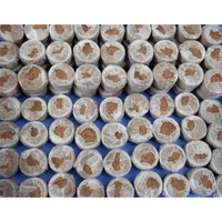 Granulés de fibre de coco biologique, coque de noix de coco, tourbe de coco