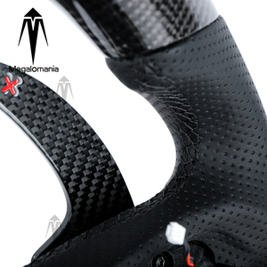 Volant sport en cuir PU pour <span class=keywords><strong>Audi</strong></span> S1-S9 Q3-Q7 RS3-RS7 TT R8, modèle <span class=keywords><strong>2016</strong></span>- - Product Image 6