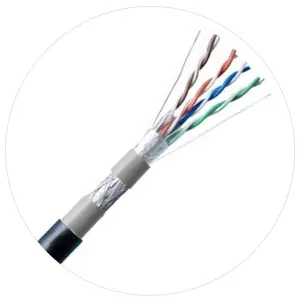 Cable de extensión de retícula externo, práctico cable de extensión utp cat5 de 305m, Premium cat5e para exteriores con potencia