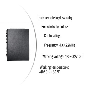 Смарт-ключ без ключа с дистанционным управлением, с 3 кнопками, 433,92 МГц, обнаружение автомобиля и визуальное предупреждение, односторонняя функция - Product Image 4