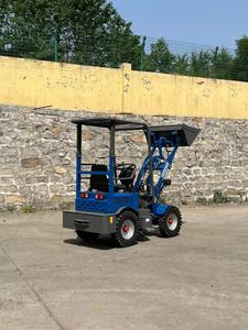 Brand New Chinese Mini Tractors Electric <strong>Loader</strong> 400KG <strong>Self</strong> Loading Small <strong>Loader</strong> Front End <strong>Loader</strong> - Product Image 5