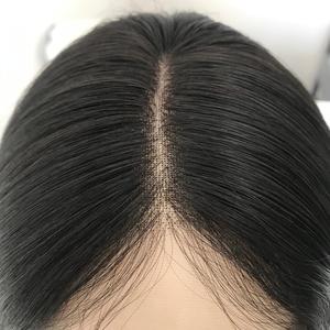 <span class=keywords><strong>Perruque</strong></span> en cheveux humains vierges certifiés casher pour femmes israéliennes, perruques en dentelle sans colle, perruques juives - Product Image 5