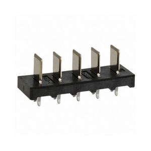 Bew TE 5787446-1 Board-to-Board 5 Position Centerline Plug Vertical Power&Signal Board Mount DC UHF Copper <b>ABS</b> RF FPC - Product Image 1