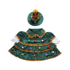 Patio Decor 23" High Statue Green Garden Dress & Hat Christmas Tree Porch Goose Outfits - Product Image 3