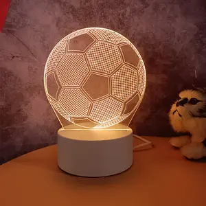 Veilleuse Led Acrylique Table 3D Veilleuse pour illusion 3d led veilleuse abs avec acrylique