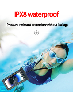 Bolsa seca de teléfono éxito de ventas al por mayor bolsa de teléfono móvil impermeable flotante de espuma IPX8 apta para todos los teléfonos inteligentes - Product Image 6