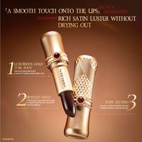 Lápiz Labial MERCILEN de Larga Duración, Resistente al Agua, Color Nude, Rojo Mate, Vegano, Cruelty Free, Sólido, Moderno, Cosmético para Mujer