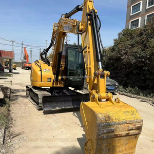 Ready to work used earth moving machinery CAT 308C 8 ton used digger excavator 308C 308D 308E for <b>foundation</b> work - Product Image 1