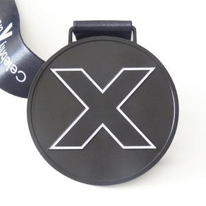 Médailles de récompense de cadeau personnalisées de conception personnalisée d'usine avec des médailles de souvenir de croisières royales des Caraïbes de ruban - Product Image 2