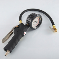 Advanced Handheld Tire Inflator Gauge-Precise Inflation for Motorcycles Sedans & Trucks 0-230PSI Range 5% Accuracy