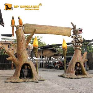 My Dino Theme Park <span class=keywords><strong>Zoo</strong></span> <span class=keywords><strong>Entrada</strong></span> de puerta animatrónica realista - Product Image 6