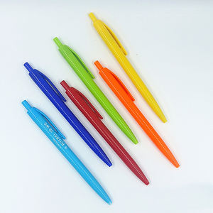 Bolígrafo con logotipo personalizado, material escolar y de oficina promocional, bolígrafo de regalo de plástico barato para hotel, ancho de escritura de 0,5mm - Product Image 1