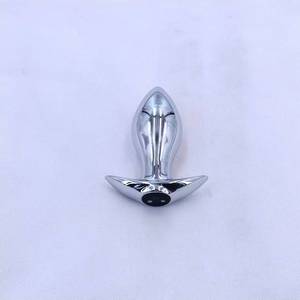 Tapón anal de metal con forma de plug anal para hombres, juguete de estimulación para adultos, entrenador anal, consolador, masajeador erótico. - Product Image 3