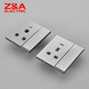 3HシリーズCE/ROHS認定1/2/<span class=keywords><strong>3</strong></span>ギャング壁ガラス表面スイッチ & ソケットフラッシュマウントスリムデザイン - Product Image 4