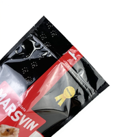Sac d'emballage personnalisé imprimé en héliogravure, en PE recyclable, pochette refermable verticale 5kg 10kg 15kg, qualité alimentaire pour aliments pour chiens, chats et animaux de compagnie